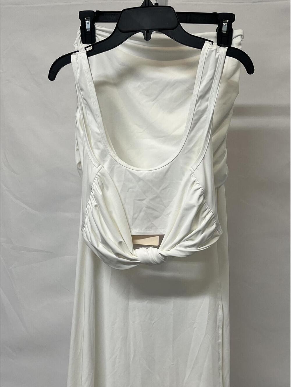 superdown Leni Maxi Skirt Set in White medium white - Picture 2 of 9